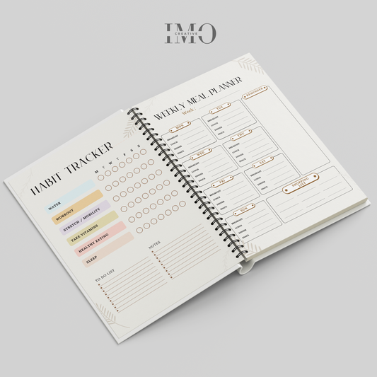 The Ultimate Digital Fitness Planner – Glow Up Edition